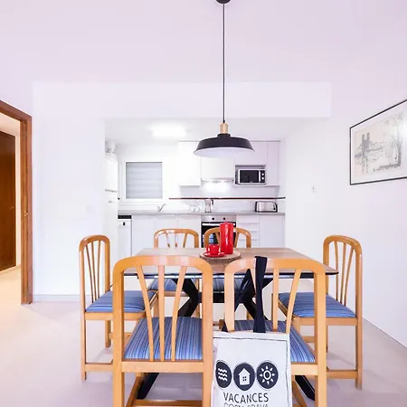 En La Playa De Riells Con Terraza Grande, Parking Y Wifi - Es-325-2