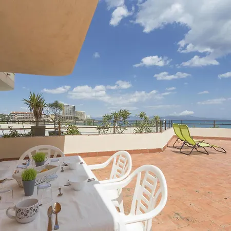 En La Playa De Riells Con Terraza Grande, Parking Y Wifi - Es-325-2 *